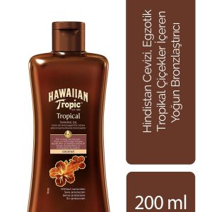 کرم برنز کننده اورجینال برند Hawaiian tropic مدل Tanning Oil کد 662201