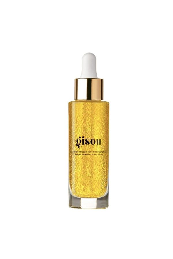 روغن و سرم مو اورجینال برند Gisou مدل Honey Infused Hair Repair Serum کد 779605290