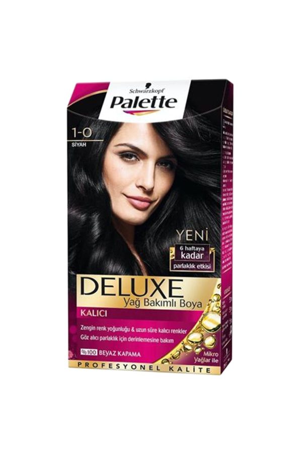 رنگ مو اورجینال برند Palette مدل Palette Deluxe 1-0 کد 769929769