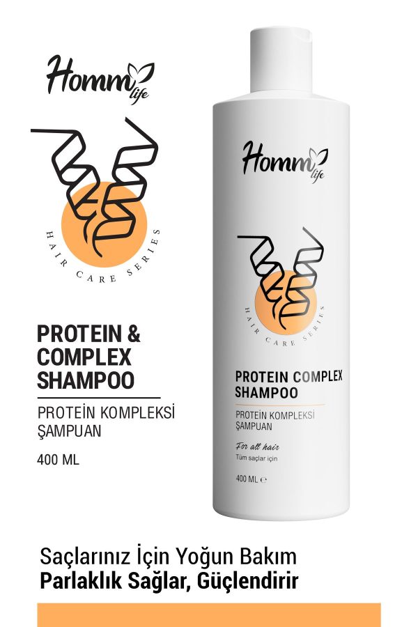 شامپو اورجینال برند Homm life مدل Protein Complex Şampuan 400 ml کد 804348727