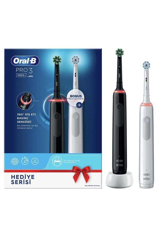 مسواک برقی اورجینال برند Oral b مدل Pro3 3900 Series کد 380098812