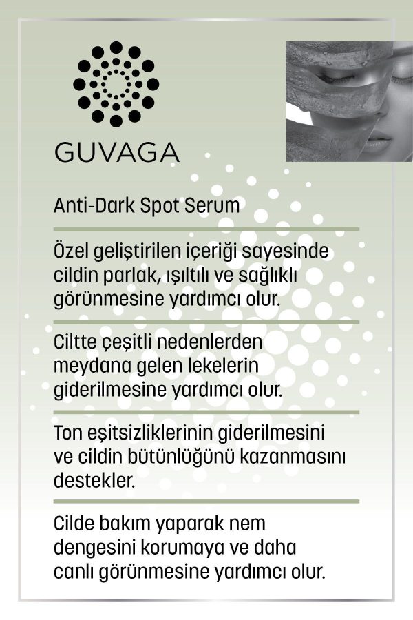 سرم پوست اورجینال برند Guvaga مدل Brightening Serum 30ml کد 828501170 - Image 3