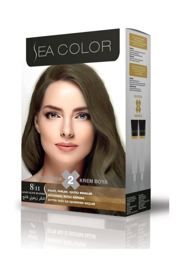 رنگ مو اورجینال برند Sea color کد 66572912