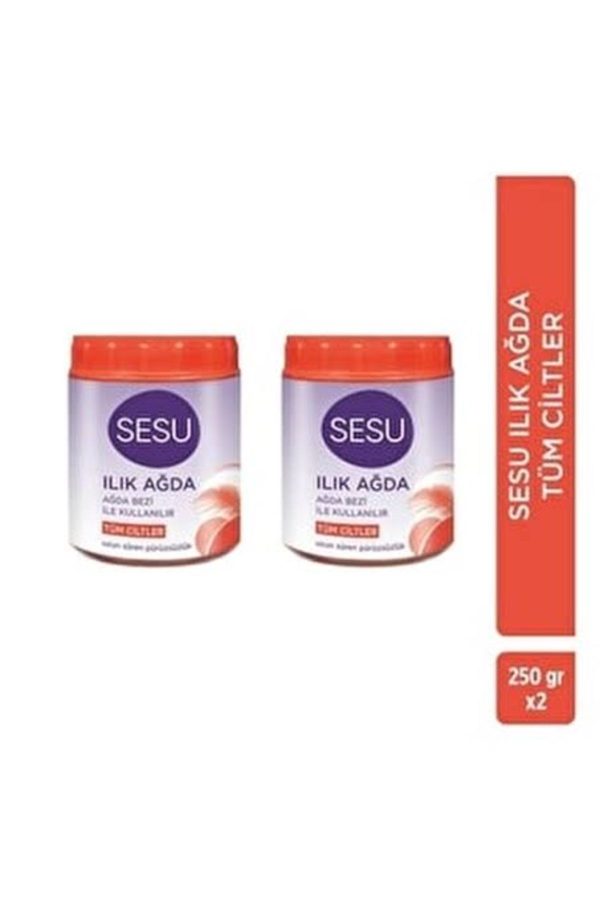 موم اورجینال برند Sesu مدل Warm Wax 250gr*2 Pack کد 828473429