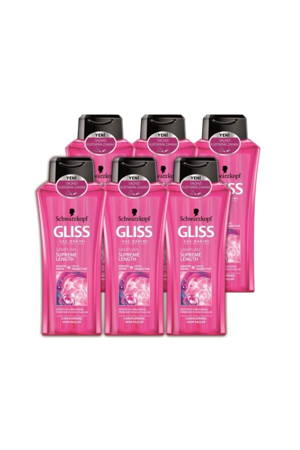 شامپو اورجینال برند Gliss مدل Supreme Length کد 6136433