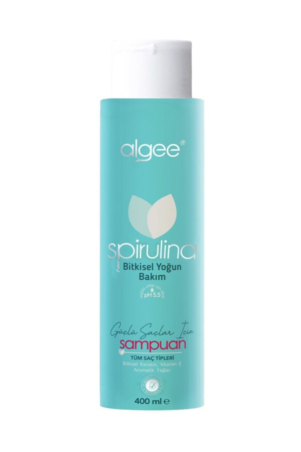 شامپو اورجینال برند Algee مدل Spirulina Plant-Based Shampoo (400ml) کد 39334248