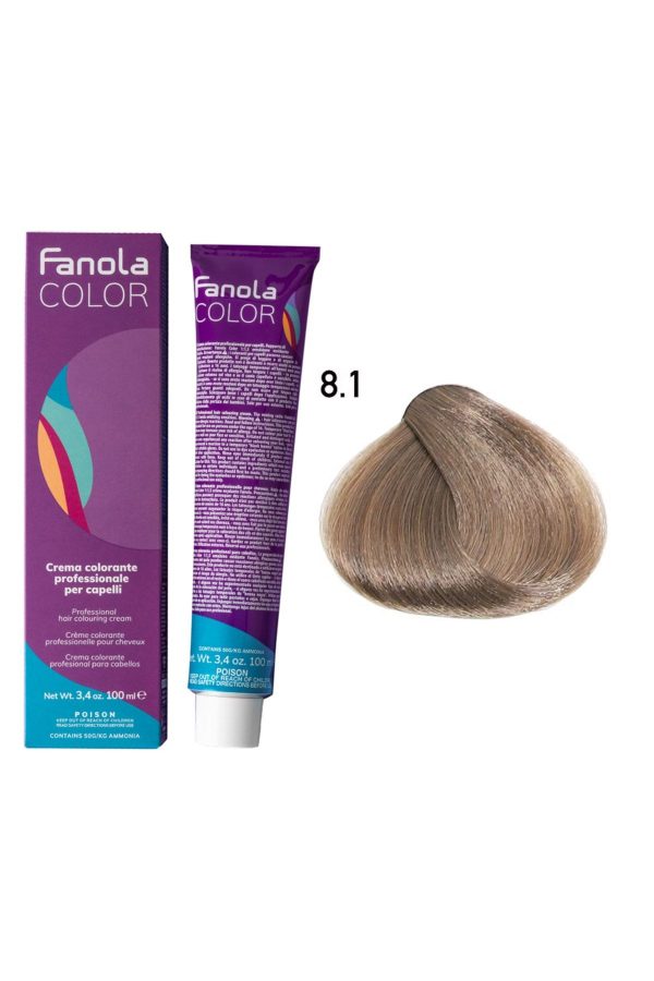رنگ مو اورجینال برند Fanola مدل Light Ash Blonde کد 353794125