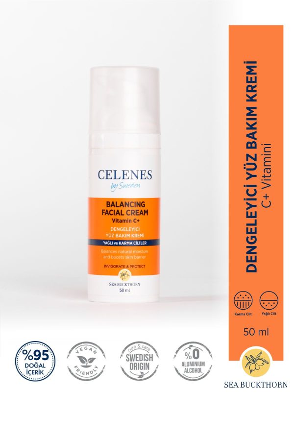 کرم صورت اورجینال برند Celenes by sweden کد 34306882
