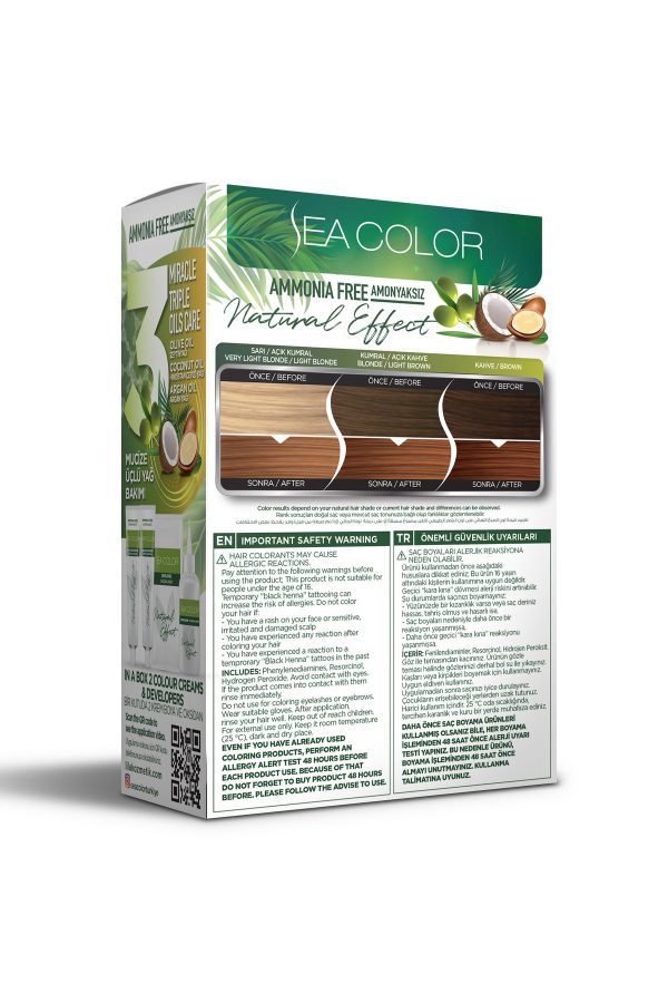 رنگ مو اورجینال برند Sea color کد 808317923 - Image 2