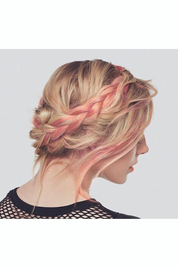 رنگ مو اورجینال برند L oreal paris مدل Colorista Hair Makeup Rosegold کد 2912389 - Image 3