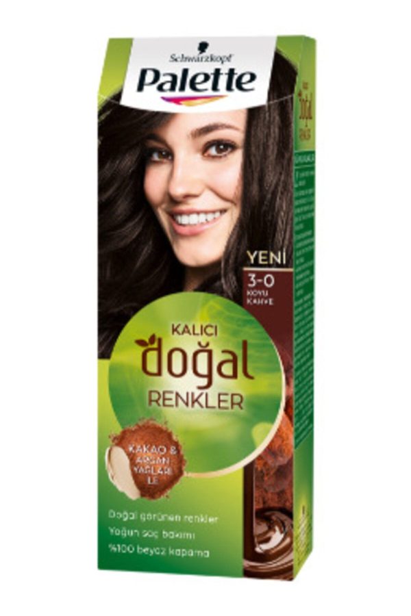 رنگ مو اورجینال برند Palette مدل Natural Colors 3-0 Dark Brown کد 229915720