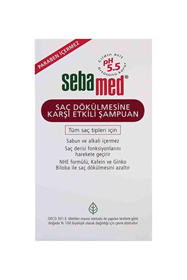 شامپو اورجینال برند Sebamed مدل Anti-Hair Loss Shampoo 400ml کد 195649311
