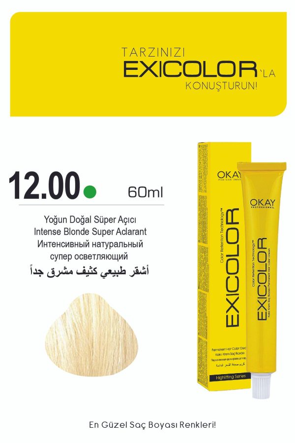 رنگ مو اورجینال برند Exicolor کد 818243434