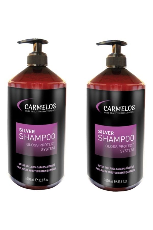 شامپو اورجینال برند Carmelos مدل Silver Shampoo 1000 Ml کد 35587094