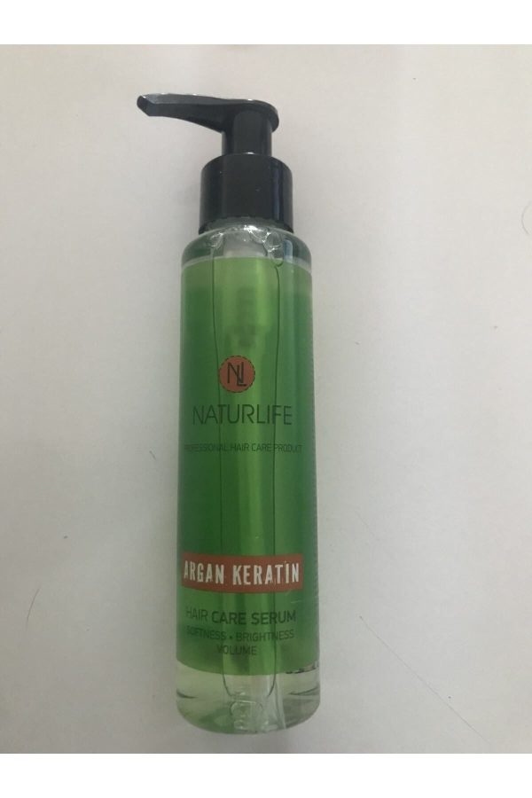 روغن و سرم مو اورجینال برند Naturlife مدل Hair Care Argan Keratin Serum کد 389218172
