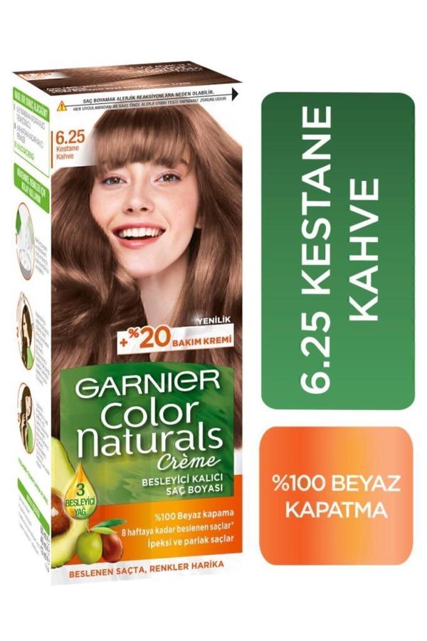 رنگ مو اورجینال برند Garnier مدل Kestane Kahve کد 4701029