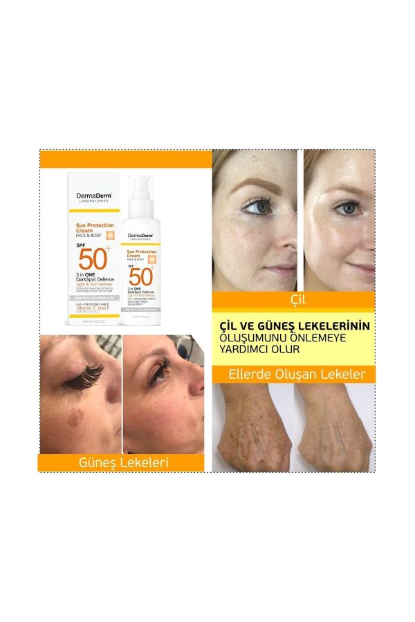 ضد آفتاب بدن اورجینال برند Dermaderm laboratories مدل Sun Protection Cream Spf 50+ کد 829699829 - Image 2