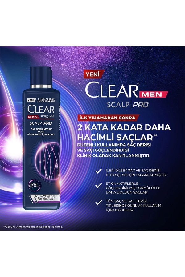 شامپو اورجینال برند Clear کد 652790237 - Image 3