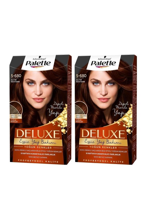 رنگ مو اورجینال برند Palette مدل Palette Deluxe Yoğun Renkler کد 4659902