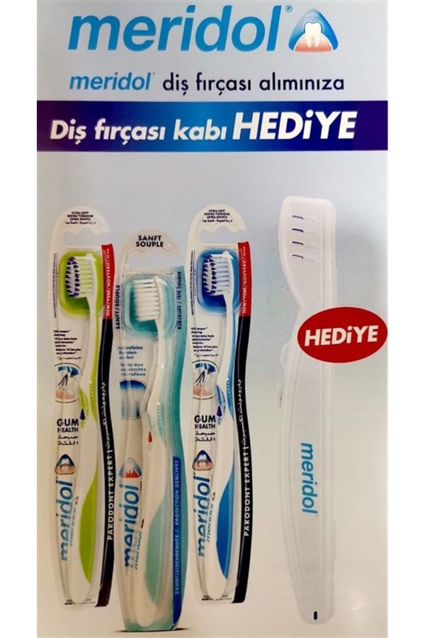 مسواک دستی اورجینال برند Meridol مدل Parodont Expert Gum Health کد 249663977 - Image 2