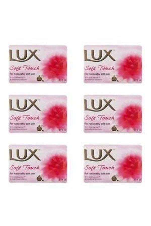 صابون جامد اورجینال برند Lux مدل Soft Touch 6'lı Paket کد 140936798