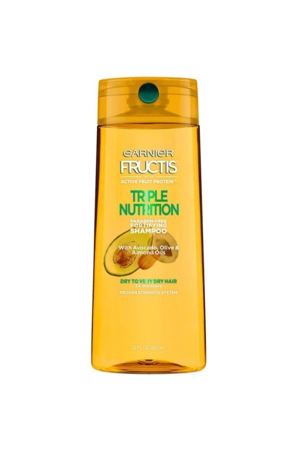 شامپو اورجینال برند Garnier مدل Triple Nutrition Shampoo 650ml کد 74192598