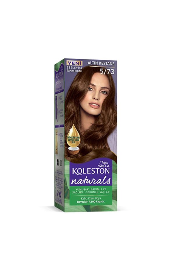 ست مراقبت از مو اورجینال برند Toptan bulurum مدل Naturals Hair Dye Golden Chestnut کد 808015295