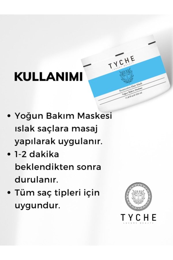 ماسک مو اورجینال برند Tyche luxury beauty مدل Restorative Hair Mask کد 710445476 - Image 4