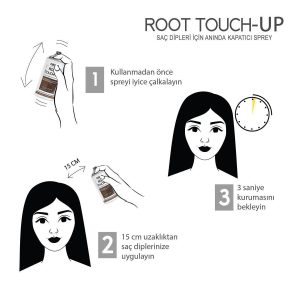 رنگ مو اورجینال برند Root touch up کد 808150983