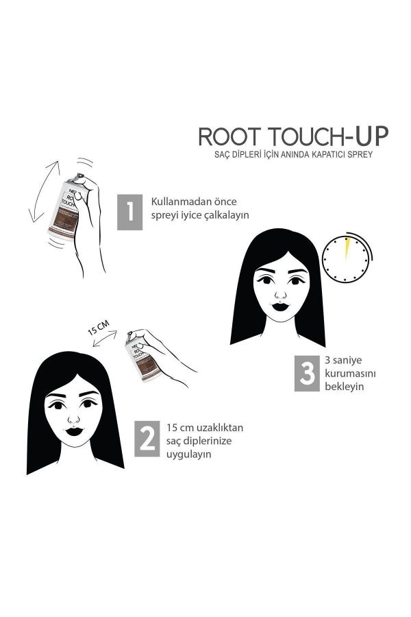 رنگ مو اورجینال برند Root touch up کد 808150983 - Image 2