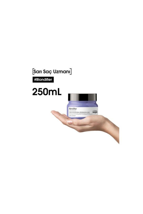 ماسک مو اورجینال برند L oreal professionnel مدل Blondifier Kusursuz Sarışınlık Sağlayan Maske کد 323000840 - Image 2