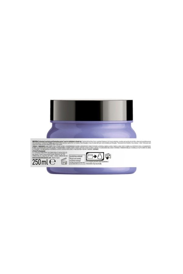 ماسک مو اورجینال برند L oreal professionnel مدل Blondifier Kusursuz Sarışınlık Sağlayan Maske کد 323000840 - Image 3
