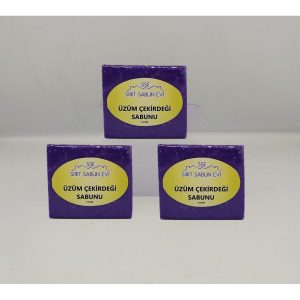 صابون جامد اورجینال برند Siirt sabun evi مدل Grape Seed Soap (3 Bars) کد 48311478