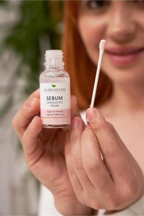 سرم پوست اورجینال برند Herbaderm مدل Sebum Balancing, Acne Fighting Serum کد 454735817 - Image 5