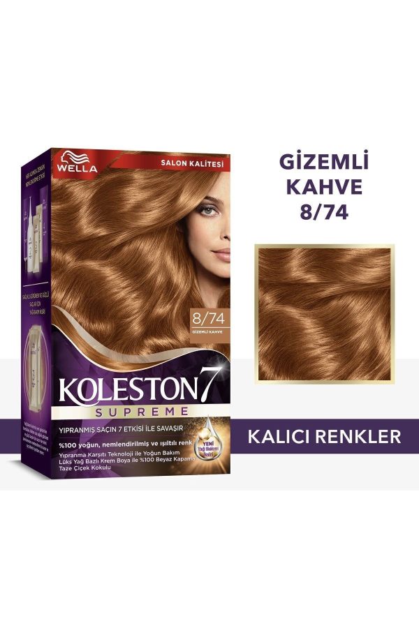 رنگ مو اورجینال برند Wella مدل Koleston Supreme Kit کد 805736672