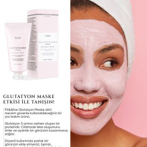 ماسک صورت اورجینال برند Fit alive مدل Glutathione Mask کد 737805424