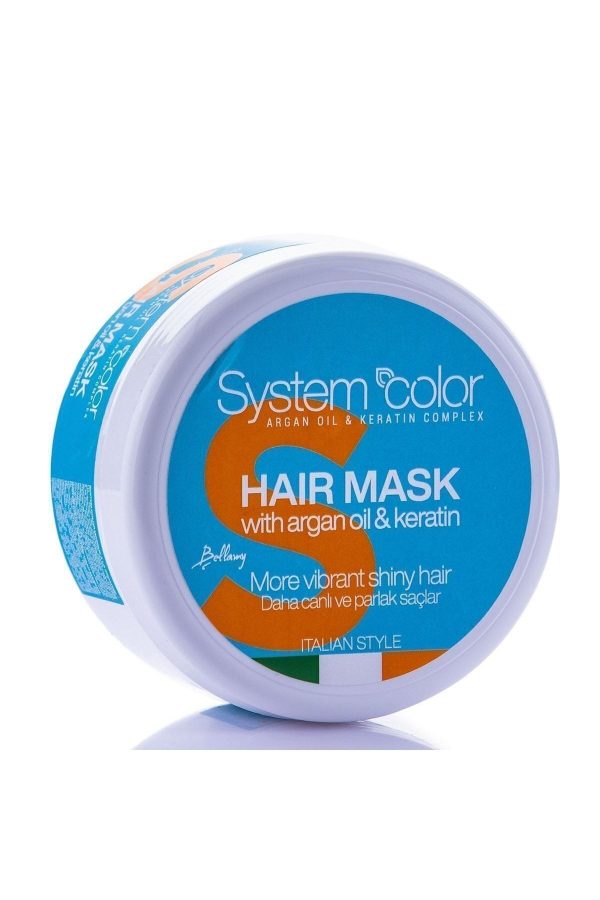 ماسک مو اورجینال برند System color مدل Saç Maskesi Argan Oil&Keratin 300ml کد 266438492