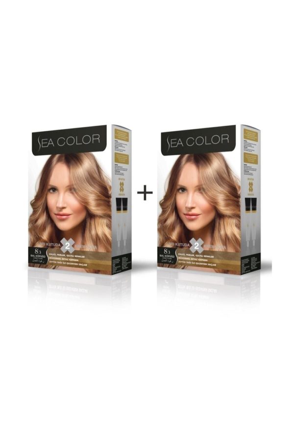 رنگ مو اورجینال برند Sea color مدل Bal Köpüğü 2'li Set کد 33965056