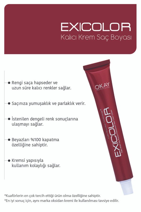 رنگ مو اورجینال برند Exicolor کد 818402781 - Image 2