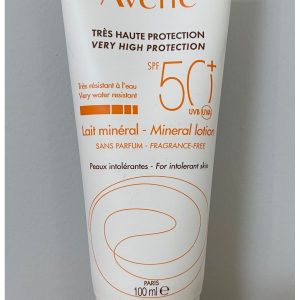 ضد آفتاب صورت اورجینال برند Avene مدل Avene Lait Mineral SPF50+, 100ml کد 786348837