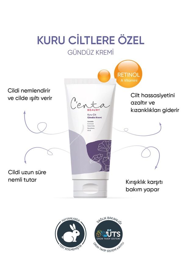 کرم صورت اورجینال برند C enta beauty مدل Cica Krem Seti کد 760112923 - Image 4