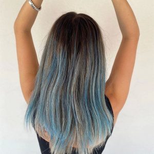 رنگ مو اورجینال برند Rowenarose مدل Hair Chalk Hair Dye Blue کد 774298571