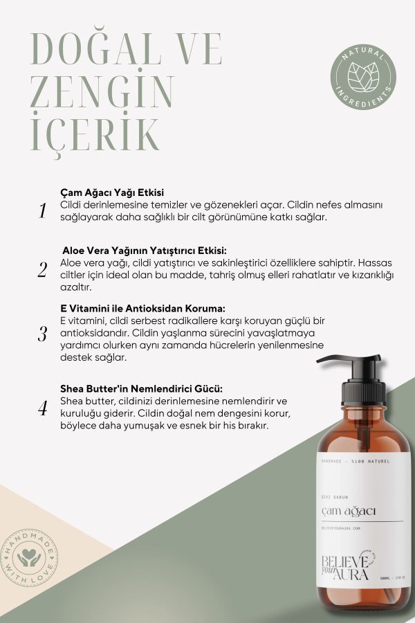 صابون مایع اورجینال برند Believe your aura کد 810277356 - Image 4