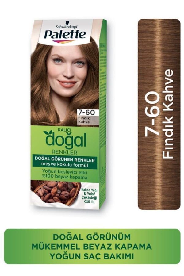 رنگ مو اورجینال برند Palette مدل Permanent Natural Hair Color کد 241243197