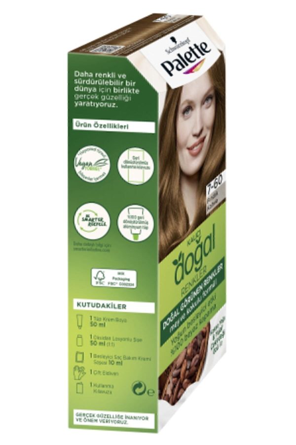 رنگ مو اورجینال برند Palette مدل Permanent Natural Hair Color کد 241243197 - Image 4