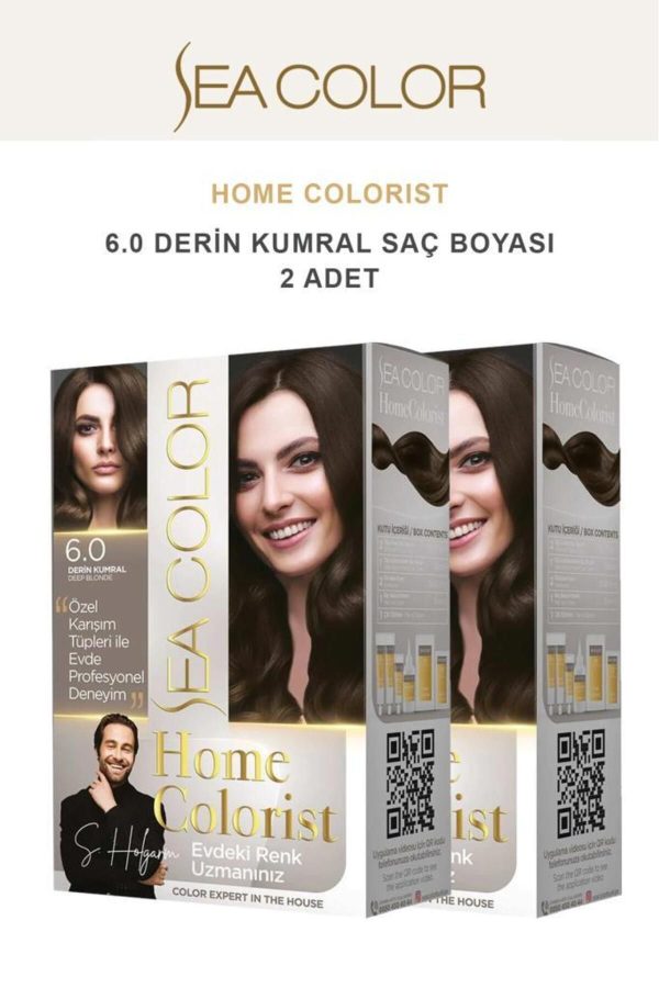 رنگ مو اورجینال برند Sea color مدل Boya 60 کد 832612547