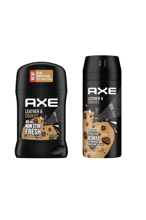 دئودورانت اورجینال برند Axe مدل Leather & Cookies کد 678518024