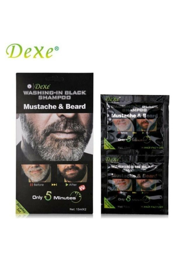 رنگ مو اورجینال برند Acr مدل Hair and beard dye shampoo کد 234624901