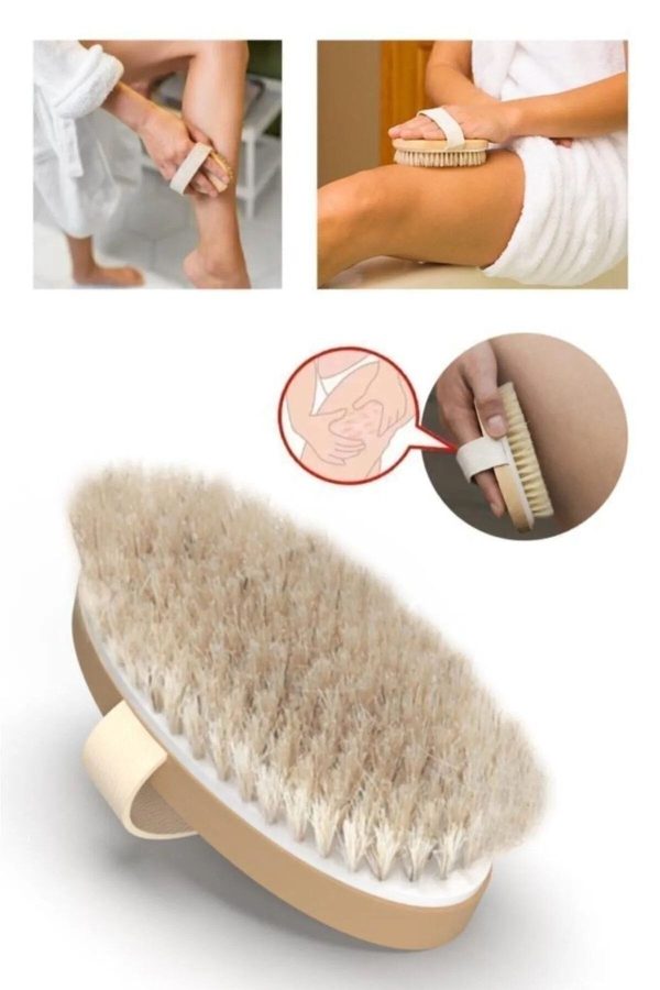 برس سلولیت اورجینال برند Beyzana مدل Natural Horsehair Cellulite Brush کد 749199536