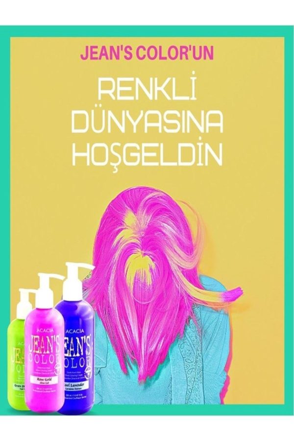رنگ مو اورجینال برند Jeans color مدل Turquoise Breeze Hair Dye کد 776824096 - Image 7